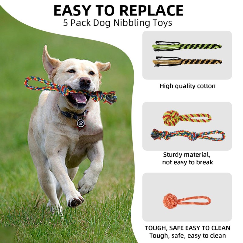 Flirt Pole for Dogs, Extendable Dog Flirt Pole with Detachable