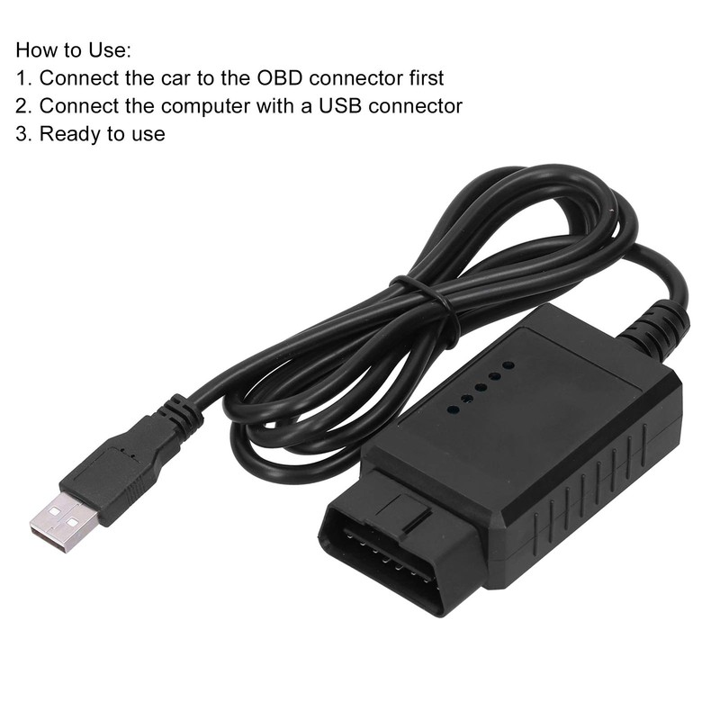 OBD II EOBD USB Diagnostic Scanner OBD II EOBD USB