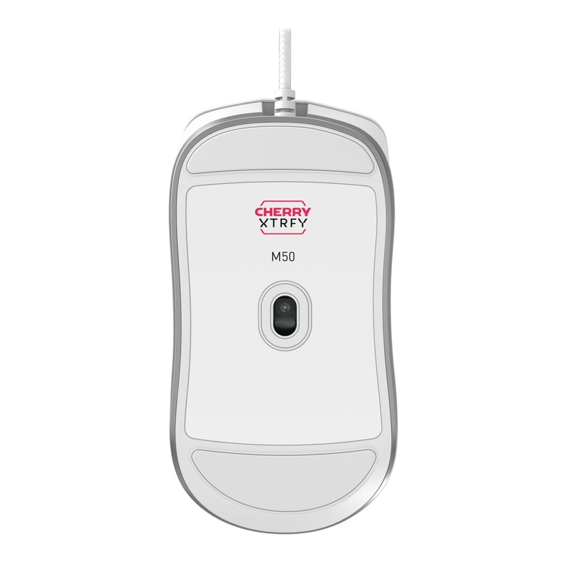 CHERRY XTRFY M50 Wired Gaming Mouse (Wired, White)
