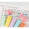 BESTDI Bear Highlighter Markers, 5 Pastel Colours, Chisel Tip, Cute