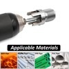 Saipe 2pcs Pipe Threading Tool with Extension, Integrated Internal &