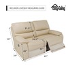 Easy-Going 6 Pieces Recliner Loveseat Stretch Sofa Slipcover Sofa Cover