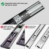 LONTAN 20 Inch Soft Close Drawer Slides 2 Pair Heavy
