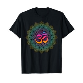 Om Meditation Cushion Yoga Mat Iyengar Yoga T-Shirt