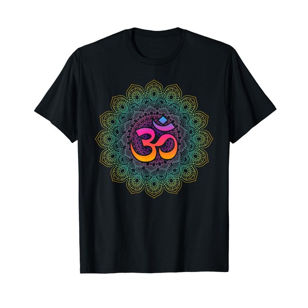 Om Meditation Cushion Yoga Mat Iyengar Yoga T-Shirt