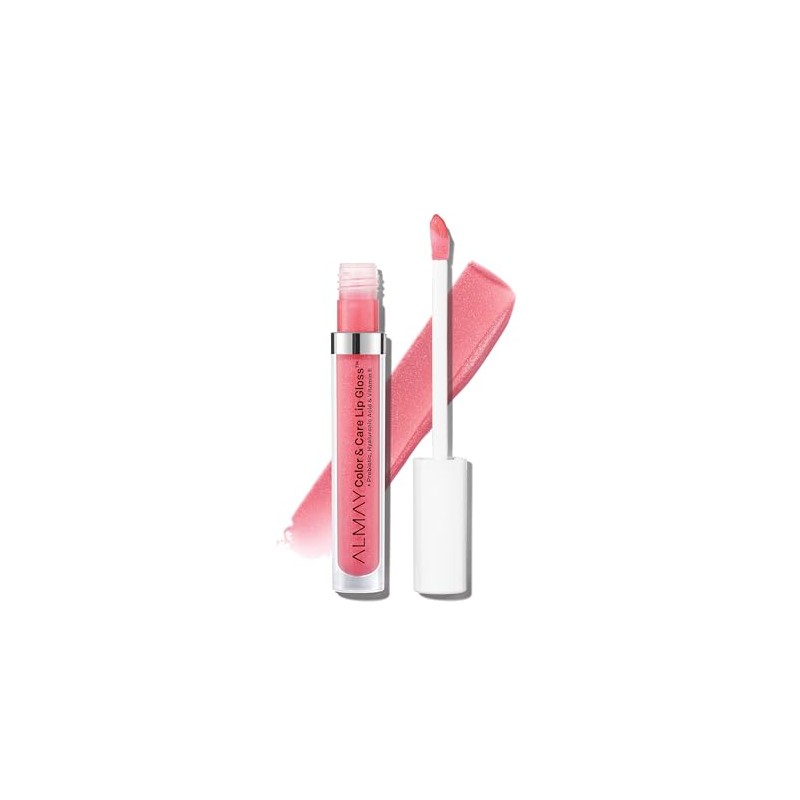 Brillo Labial Almay Color & Care Lip Gloss tono Pink