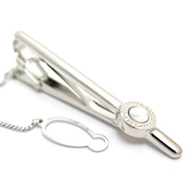 Ducks (Daks) ka-binguaibi- Pearl Oyster Tie Bar/Tie Clip/Tie Clip)