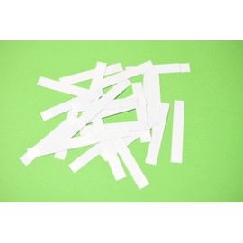 Generic Accordion Reed Valves, Pack of 25 Plastic Synthetic, Size: 41mm x 6.5mm, White