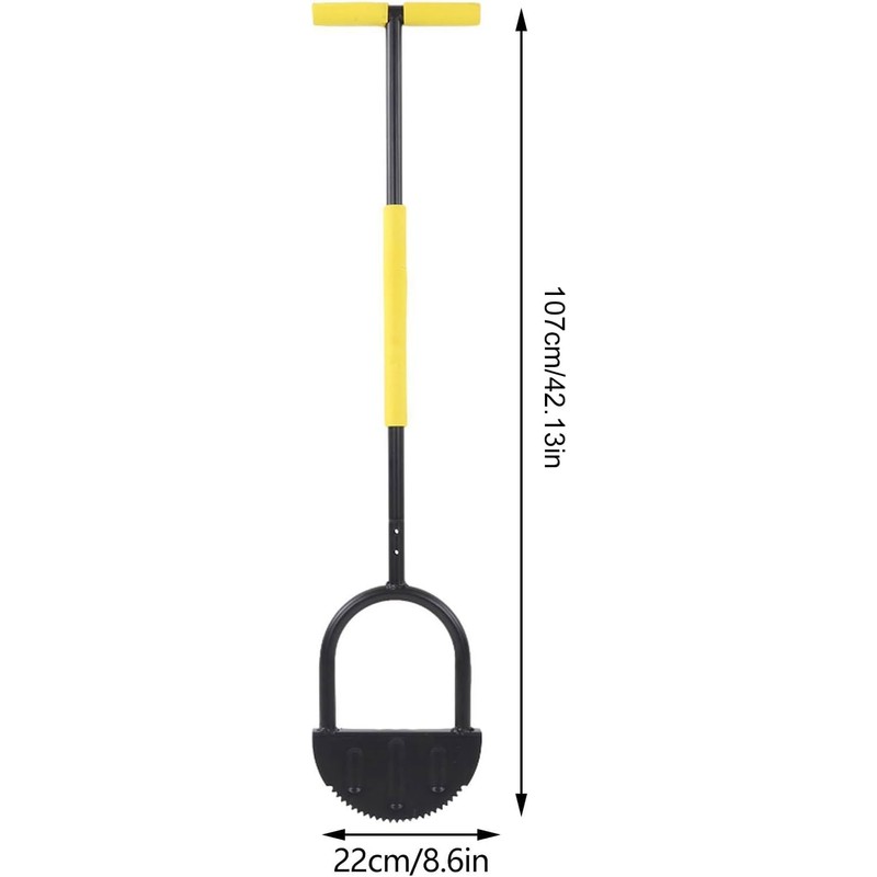 Yosoo Edger Lawn Tool Half Moon Lawn Edger, Pala de
