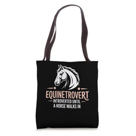 Equestrian Horse Lover Horse Riding Horseback Rider Tote Bag
