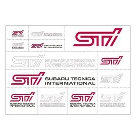 Subaru STSG14100200 Transfer Sticker