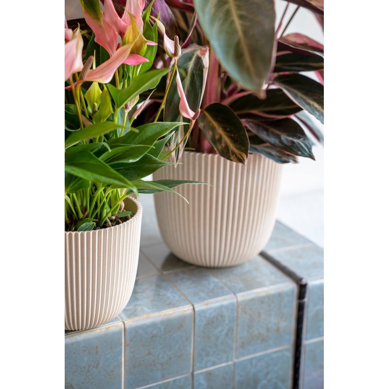 Capi Europe - Flower Pot Ball Groove 'Made with' Metallic
