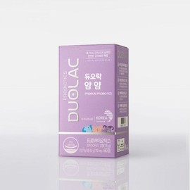 duorock 80 tablets (40 days' worth) of Duolac Yum Yam, the most listed on GRAS, 1 unit / Lactobacillus probiotics for elementary school children / GRAS 최다등재 듀오락 얌얌 80정(40일분) 1개 / 초등 어린이 유산균 프로바이오틱스