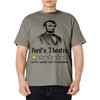 Abraham Lincoln Ford's Theatre Rating T-Shirt