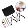 8pcs Jewelry Tools DIY Jewelry Making Pliers Scissors Cutter Tweezers