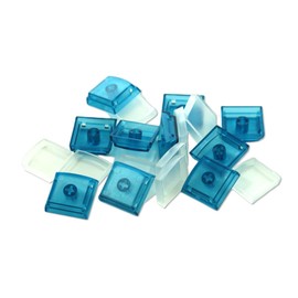 X-keys Keycap Cherry MX Compatible (1x1, Blue, 10 Pack)