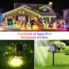 DAHAN 32 m 300 LED Luces Solares Navideñas de Cable