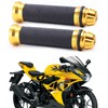 Universal Pair of 7/8" 22mm Rubber Handlebar Hand Grip Bar