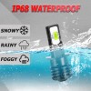 SHENKENUO Super Bright 8000K LED Headlights High Low Light +