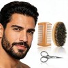 Kit De Cuidado De Barba Para Hombres, Set Definitivo De