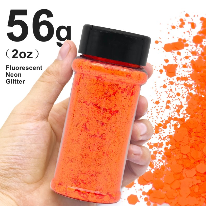 US Vibrant Colors Chunky Glitter for Resin Candle Slimecolor: Set16-12