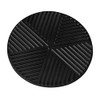 Cast Iron Grill Insert Pan - 7.5" Round Griddle Platte