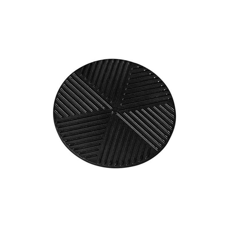 Cast Iron Grill Insert Pan - 7.5" Round Griddle Platte