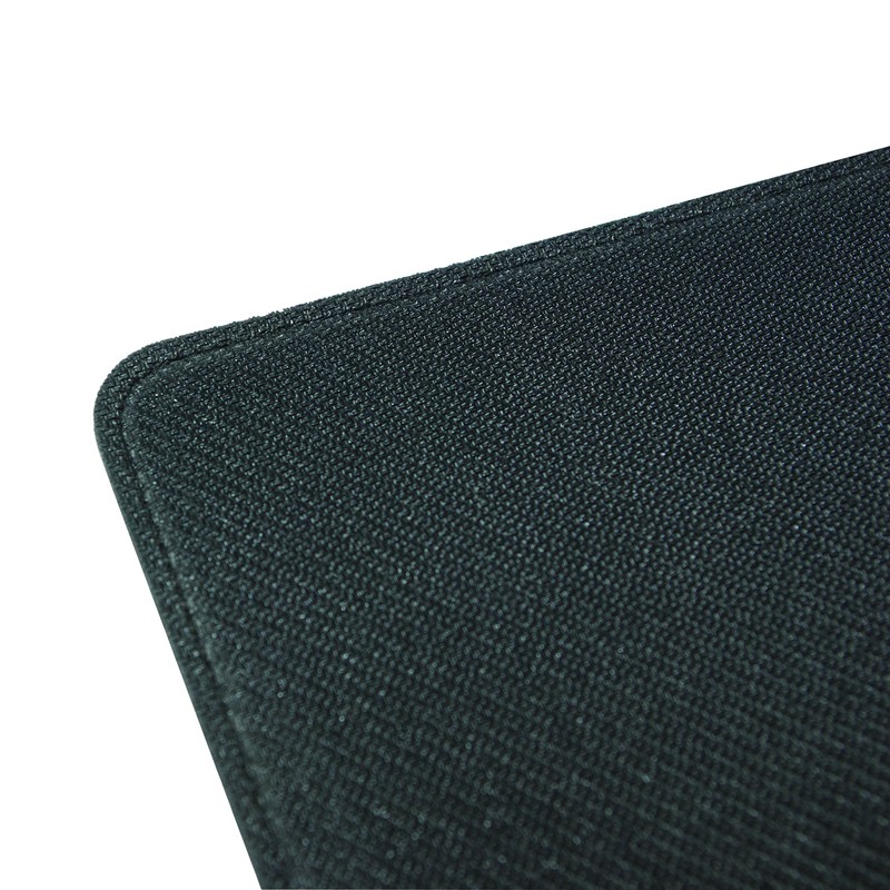 LogiLink ID0150 Mauspad im Lederdesign mit Rutschfester Gummi-Unterseite schwarz