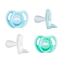 Tommee Tippee Chupón Ultra-Light Silicón 0-6m 4 Pzs Una Sola Pieza