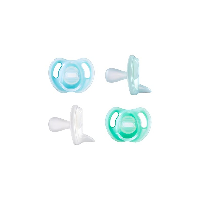 Tommee Tippee Chupón Ultra-Light Silicón 0-6m 4 Pzs Una Sola