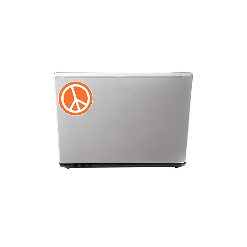 2 x 10cm Peace Vinyl Sticker Symbol Hippy Camper Van