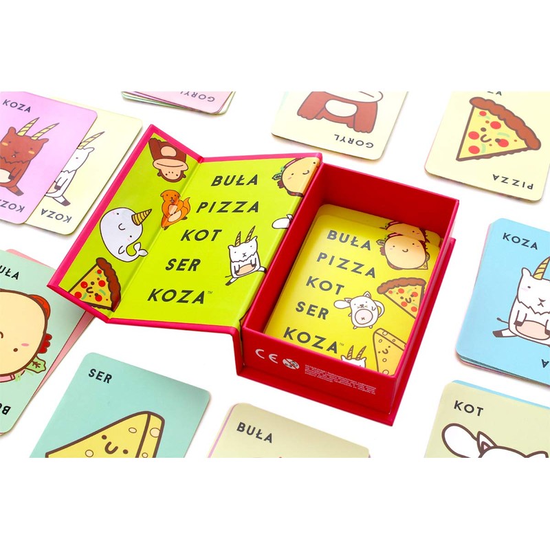 Rebel Card Game Buli, Pizza, Cat, Cheese, Goat