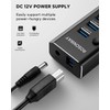 Rosonway - Hub USB de 10 puertos USB 3.0 de