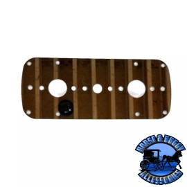 STEINERZ LLC #1026 KW T660/W900 DOME LIGHTS 2 WATERMELON LIGHT HOLE- 1 TOGGLE SWITCH SS 304