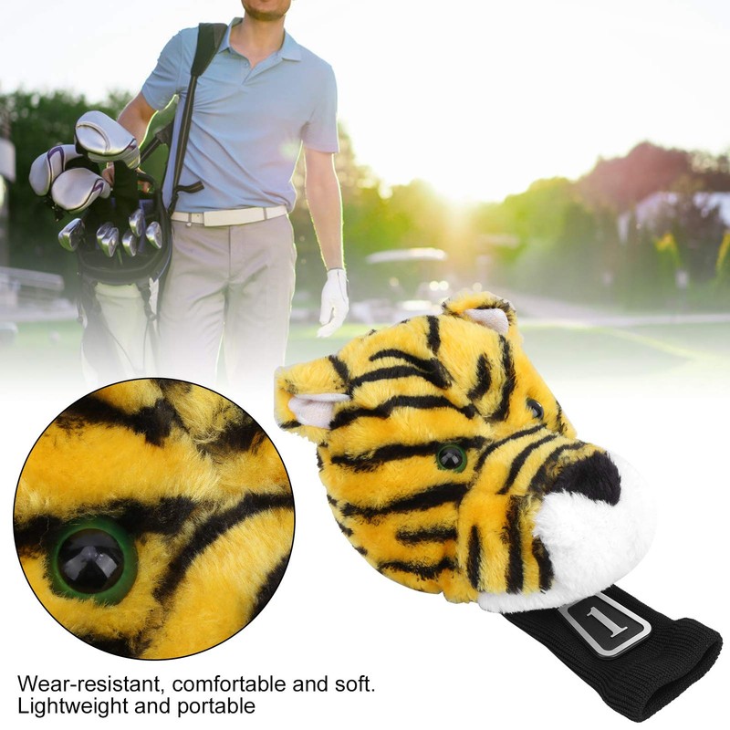 EVTSCAN Golf Club Head Cover, Soft Plush Universal Driver Headcover
