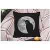 WONDERTIFY Throw Pillow Cover Case Kokopelli Fertility Deity Ethnic African