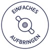 AVERY Zweckform L7676A-40P selbstklebende CD-Etiketten (80 blickdichte CD-Aufkleber, Ø 117mm