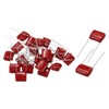 sourcing map 20Pcs CBB22 630V 104J 5% Tolerance Through Hole
