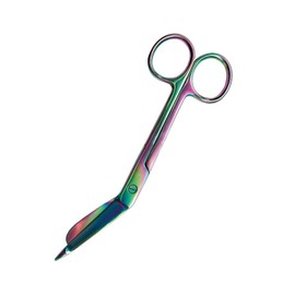 OdontoMed2011 Rainbow Color, Lister Bandage Scissors, 5 1/2" 5.5" Stainless Steel