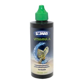 Lomas Vitamina A Tratamiento Preventivo Contra Edema en Párpados para Tortugas 120 Mililítros