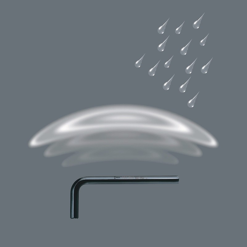 Wera Hex-Plus 950 PKL/9 BM N BlackLaser 9-Piece Hex L-Key