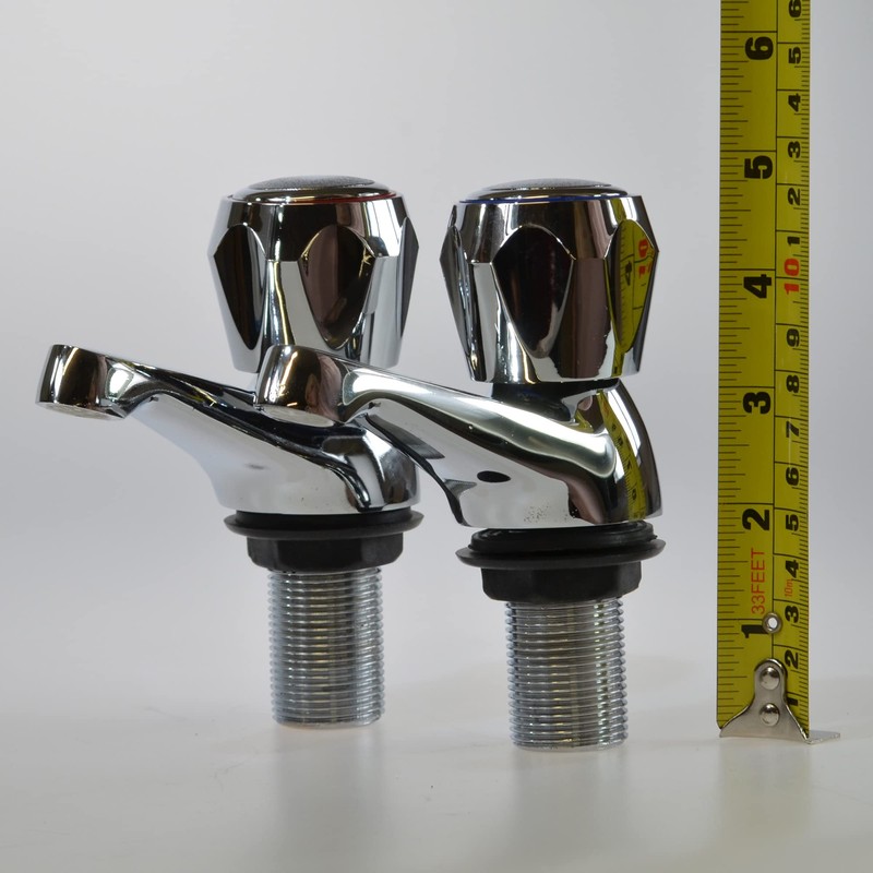 Cassellie Solo Basin Tap Pairs - Flush Bathrooms