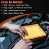 LOCOPOW Engine Air Filter Compatible with Mazda 2024 2025 CX-90