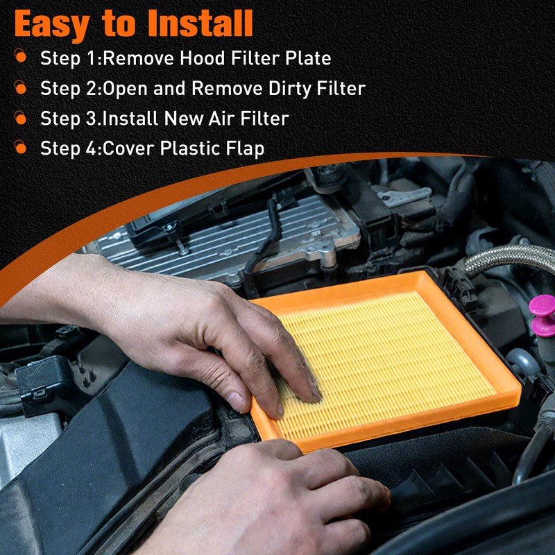 LOCOPOW Engine Air Filter Compatible with Mazda 2024 2025 CX-90