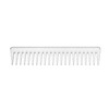 Jäneke Highlight Comb 19 cm 7.5 Inches Transparent Acrylic Glass