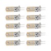 10pcs G4 LED Bulb 1.5W DC12V Warm White 3000K 110LM