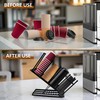 ZERRYL Cup and Lid Holder with Straw Organizer - 5