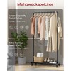 Sakugi Clothes Rack - Clothing Rack with Storage Mesh Shelf