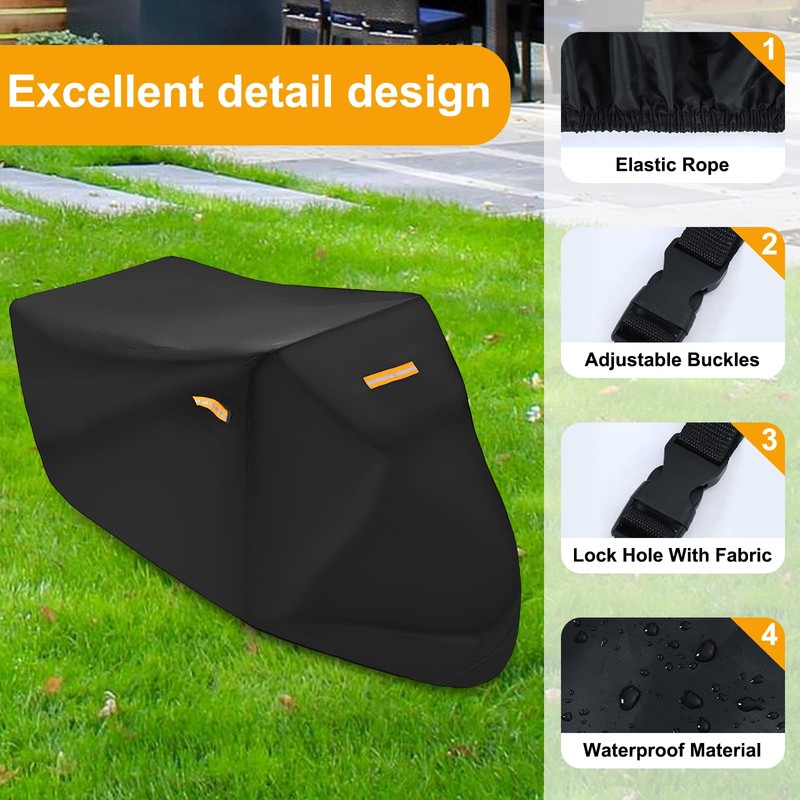 Adult Tricycle Cover Electric Tricycle Covers, Strong UV Protection &