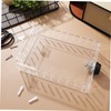 KONTONTY Lockable Thermostat Clear Acrylic Wall Mounted Thermostat Guard with